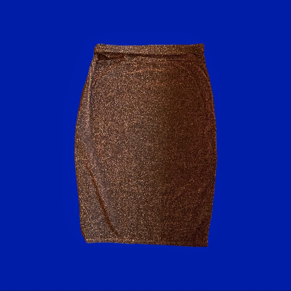 Sparkle Pencil Skirt by Cali **1X**